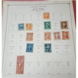 US Revenue stamps 1862 to 1924, Rare