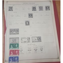 Stamps - Cayman Islands, Ceylon