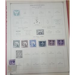 Stamps - Chechslovakia and Dahomey (french Colony)