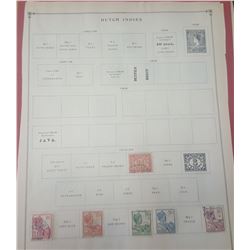 Stamps Dutch Indies & Egypt