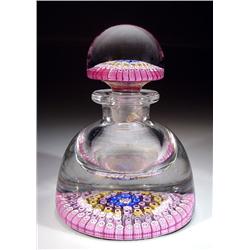 3: Antique Walsh-Walsh 1848 Millefiori Inkwell