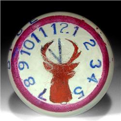 6: Antique American Elk's Club Paperweight