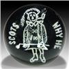 Image 1 : 8: Antique American Scots Why He Paperweight