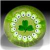 Image 1 : 13: Caithness 1988 Mini Shamrock Paperweight