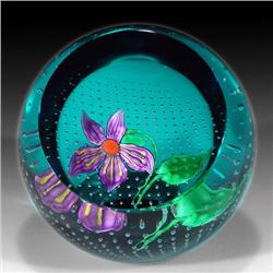 14: Caithness November - Violet Paperweight