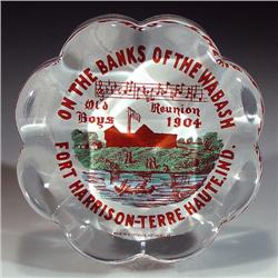 35: Antique American 1904 Pressed Paperweight