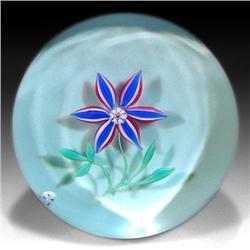 39: Baccarat 1971 Clematis Paperweight