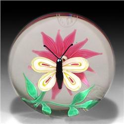41: Baccarat 1971 Butterfly Paperweight
