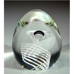 53: Steuben High-Domed Crystal Paperweight