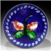 Image 1 : 62: Chinese Butterfly On Blue Paperweight
