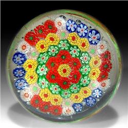 63: Chinese Millefiori Paperweight