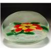 Image 2 : 65: Chinese Flower On Latticinio Paperweight
