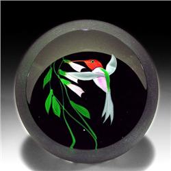 69: Correia 1986 Hummingbird Paperweight