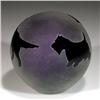 Image 3 : 70: Correia Dogs Frosted Glass Paperweight