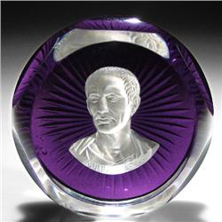 78: Franklin Mint/Baccarat 1976 Julius Caesar