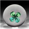 Image 1 : 84: Painted Four-leaf Clover Paperweight