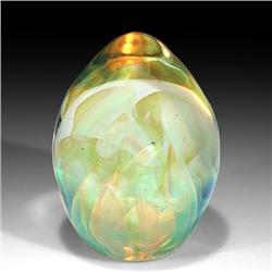 87: Gilbert Johnson 1972 Abstract Paperweight