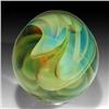 Image 2 : 88: Gilbert Johnson 1972 Abstract Paperweight