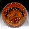 Image 2 : 120: Amber Bubble Paperweight