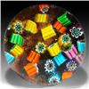 Image 1 : 122: Murano Italian Millefiori Paperweight