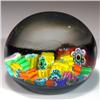 Image 2 : 122: Murano Italian Millefiori Paperweight