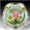 Image 1 : 139: Paul Stankard Wild Rose Paperweight