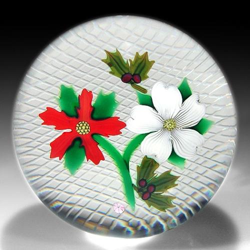 145 Perthshire 1984 Christmas Paperweight