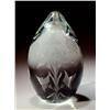 Image 1 : 162: Swedish Engraved Crystal Egg Paperweight