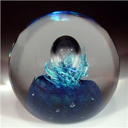 203: Caithness 1985 Quicksilver Paperweight