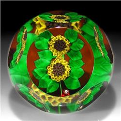 204: Caithness 1998 Sunflowers Paperweight
