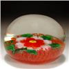 Image 2 : 207: Chinese Flower on Latticinio Paperweight