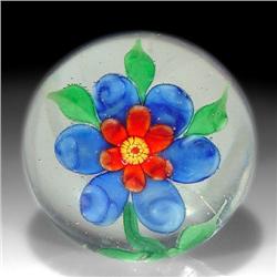 208: Chinese Double-Tiered Flower Paperweight