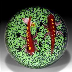 209: Chinese Magnum Salamanders Paperweight