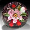 Image 1 : 210: Chinese Red Pears & Blossom Paperweight