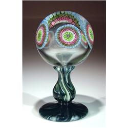 233: Magnum Millefiori Pedestal Paperweight