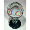 Image 2 : 233: Magnum Millefiori Pedestal Paperweight