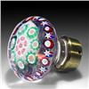 249: Antique Bohemian Millefiori Doorknob
