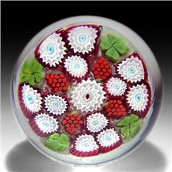 254: Murano Italian Raspberry Paperweight