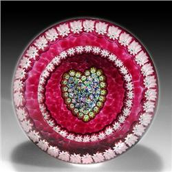 256: Perthshire Heart Close Pack Paperweight