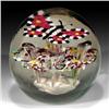Image 1 : 269: Antique Butterfly Frit Paperweight
