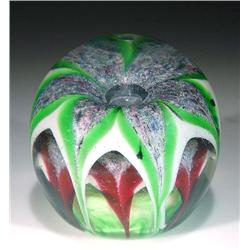 270: Antique Flowers In A Pot Paperweight