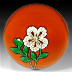 278: Saint Louis 1973 Flower Paperweight