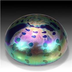 292: Iridescent Hollow Paperweight