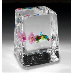 313: Ken Rosenfeld 1998 Block Paperweight