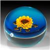 Image 2 : 315: Ken Rosenfeld 1999 Sunflower Paperweight