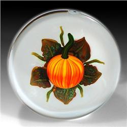 316: Ken Rosenfeld 1998 Pumpkin Paperweight