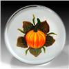 Image 1 : 316: Ken Rosenfeld 1998 Pumpkin Paperweight