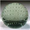 Image 1 : 334: Crystal Spaced Bubbles Paperweight