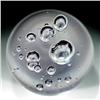 Image 2 : 335: Crystal Bubble Paperweight