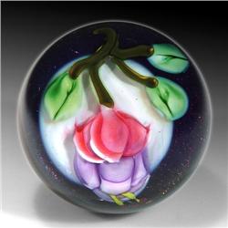 340: David Salazar 2000 Fuchsia Paperweight